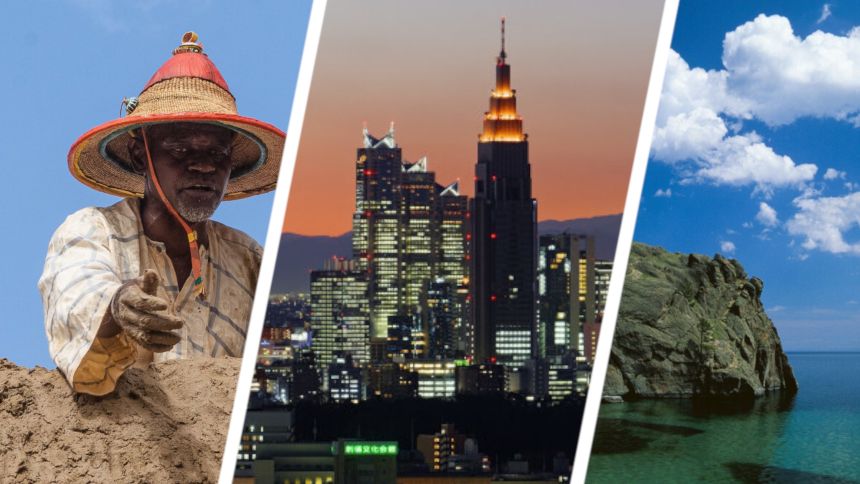 Timbuktu, Tokio, jezioro Bajkał