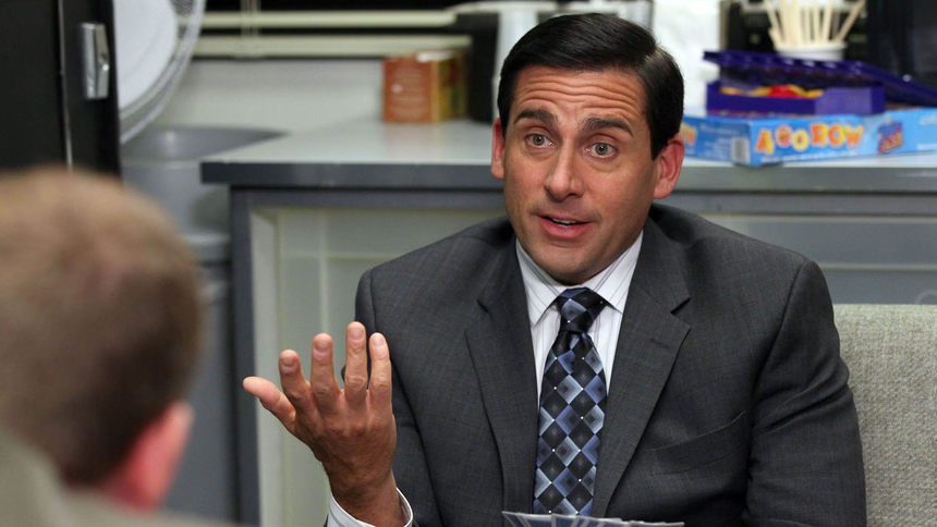 The Office - Steve Carell - kadr z serialu