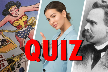 Wonder Woman, pewna siebie kobieta, Friedrich Nietzsche - materiał poglądowy