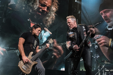 Metallica podczas koncertu