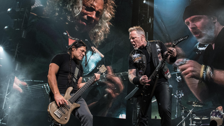 Metallica podczas koncertu