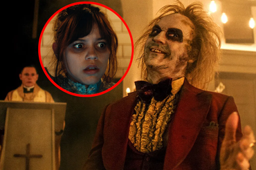 Beetlejuice, Beetlejuice - Jenna, Ortega, Michael Keaton - kadr z filmu