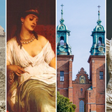 Piramidy, Kleopatra, Gniezno, Oktawian August