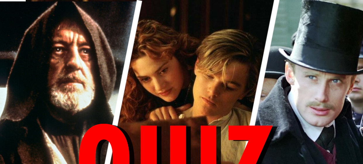 Gwiezdne wojny Nowa nadzieja, Titanic, Ziemia obiecana - kadry z filmów