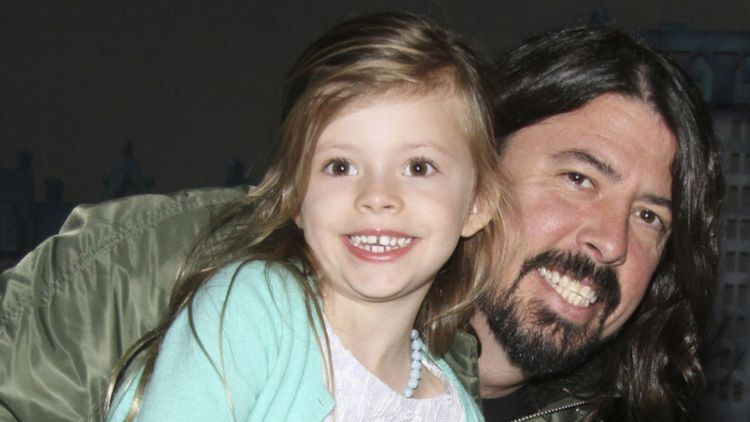 Dave Grohl z córką Harper Willow Grohl