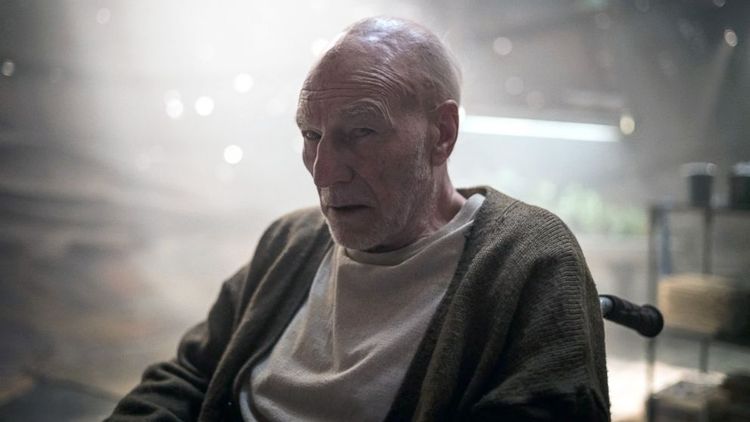 Logan - Patrick Stwart - kadr z filmu Marvela