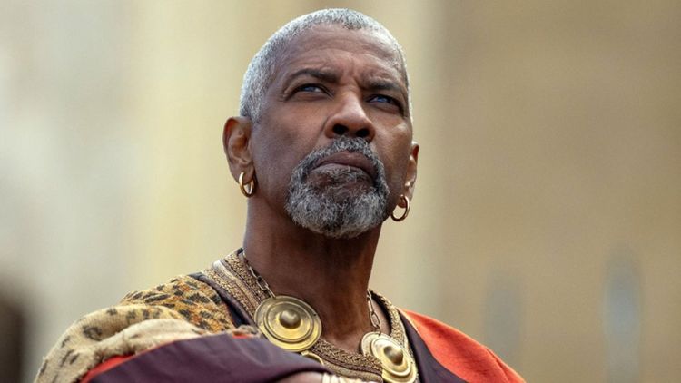 Gladiator II -  Denzel Washington - kadr z filmu