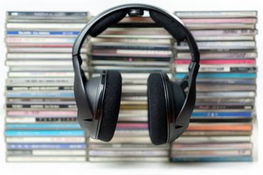 Płyty CD w sklepie