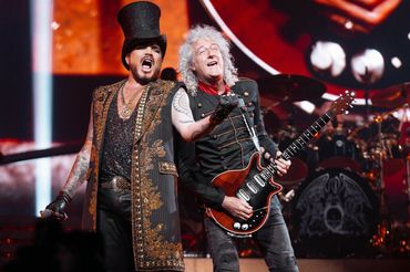 Adam Lambert i Brian May z Queen