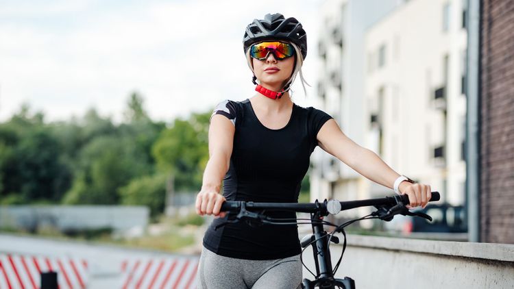 Rowerzystka