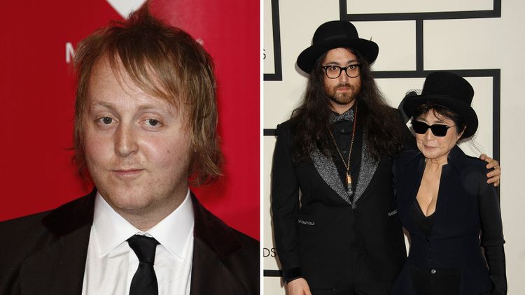 James McCartney i Sean Ono Lennon