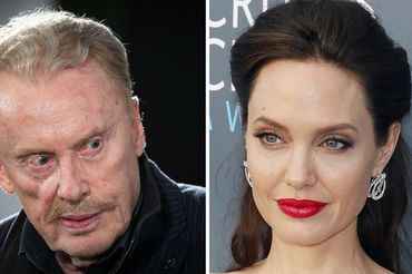 Daniel Olbrychski i Angelina Jolie