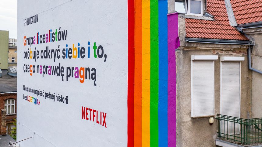Mural Netfliksa
