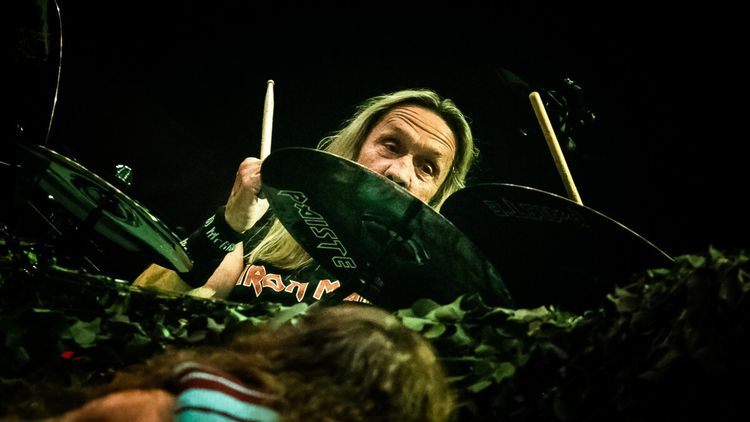 Nicko McBrain z Iron Maiden