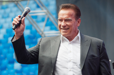 Arnold Schwarzenegger pokazał sylwetkę