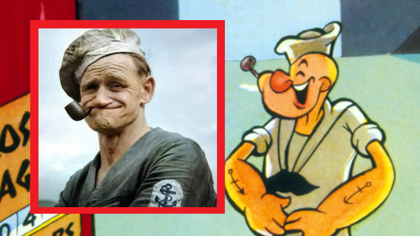 Pierwowzorem Popeye'a był Polak