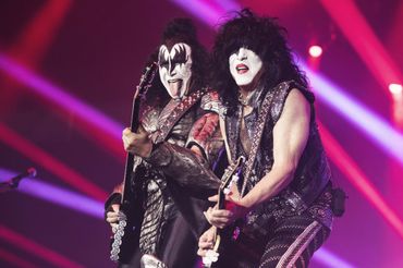 Paul Stanley i Gene Simmons z Kiss