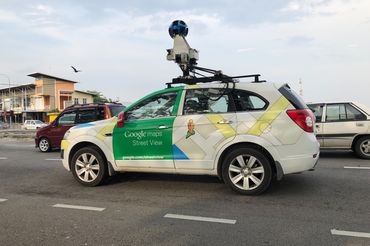 Samochód Google Street View