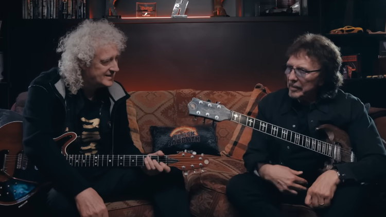 Brian May i Tony Iommi
