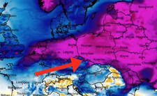 Anomalia temperatury mierzona na poziomie 2 m nad powierzchnią gruntu