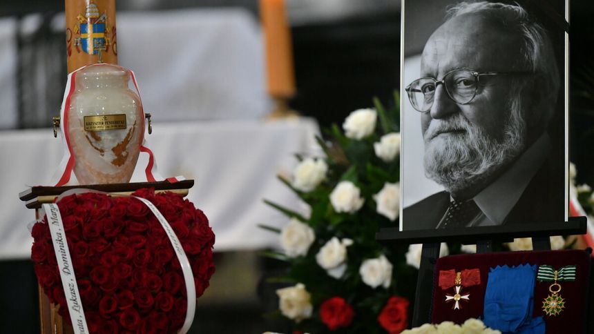 Pogrzeb Krzysztofa Pendereckiego