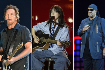 Pearl Jam, Billie Eilish, Stevie Wonder