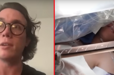 Grał na gitarze podczas operacji