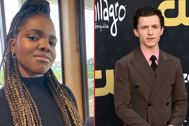 Francesca Amewudah-Rivers i Tom Holland