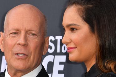 Bruce Willis i żona