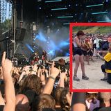 Oświadczyny na metalowym koncercie