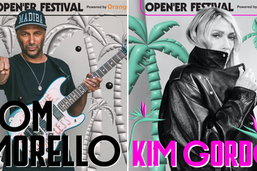 Kim Gordon i Tom Morello na Open'er Festival