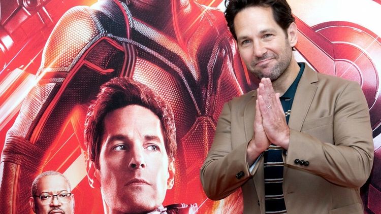 Paul Rudd na premierze Ant-Mana