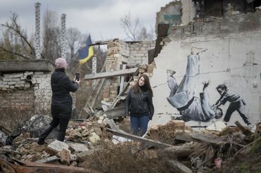 Banksy w Ukrainie