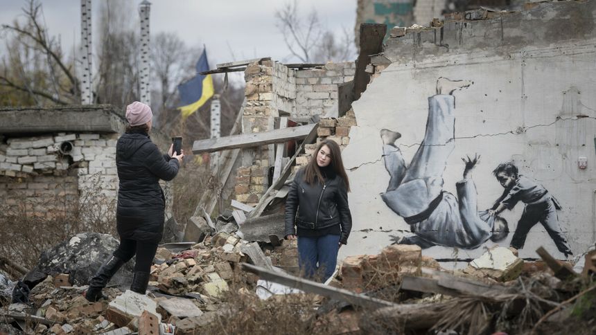 Banksy w Ukrainie