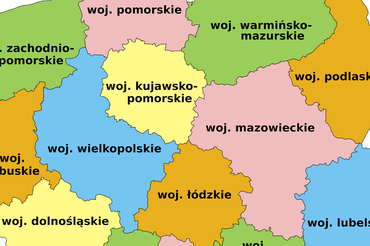Quiz geograficzny - stolice poszczególnych województw