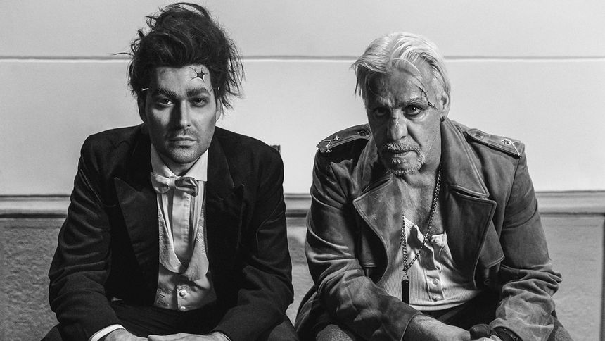 Till Lindemann z Rammstein i David Garrett