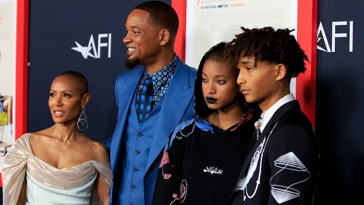 Will Smith z rodziną
