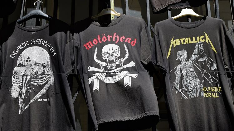 Rockowe i metalowe koszulki