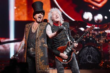 Brian May z Queen i Adam Lambert
