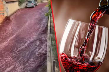 Wino płynęło ulicami Portugalii 