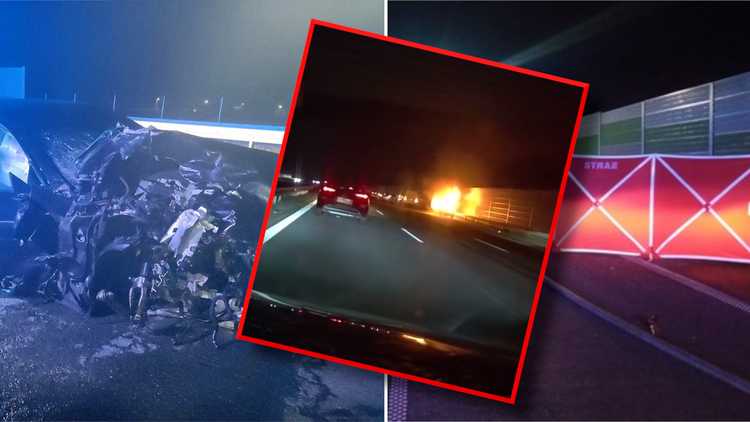 Wypadek na A1. Ujawniono nazwisko kierowcy A1
