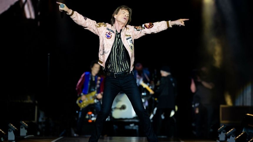 Mick Jagger z The Rolling Stones