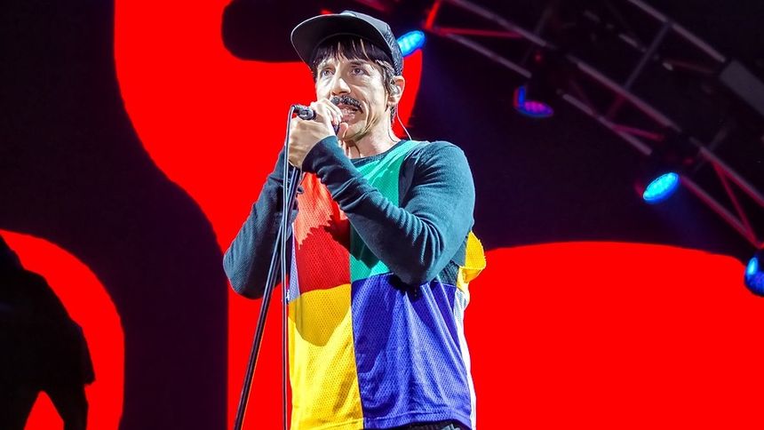 Anthony Kiedis z Red Hot Chili Peppers