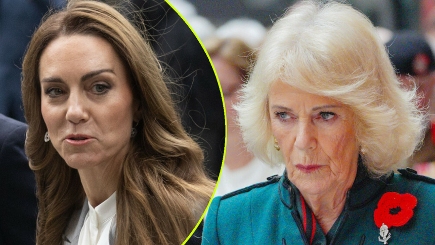 Kulisy konfliktu Kate Middleton z królową Camillą. „Trwa cicha wojna”