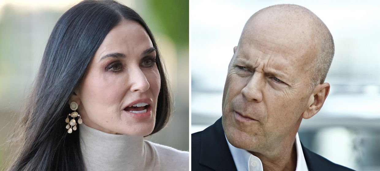 Demi Moore odwiedziła Bruce’a Willisa