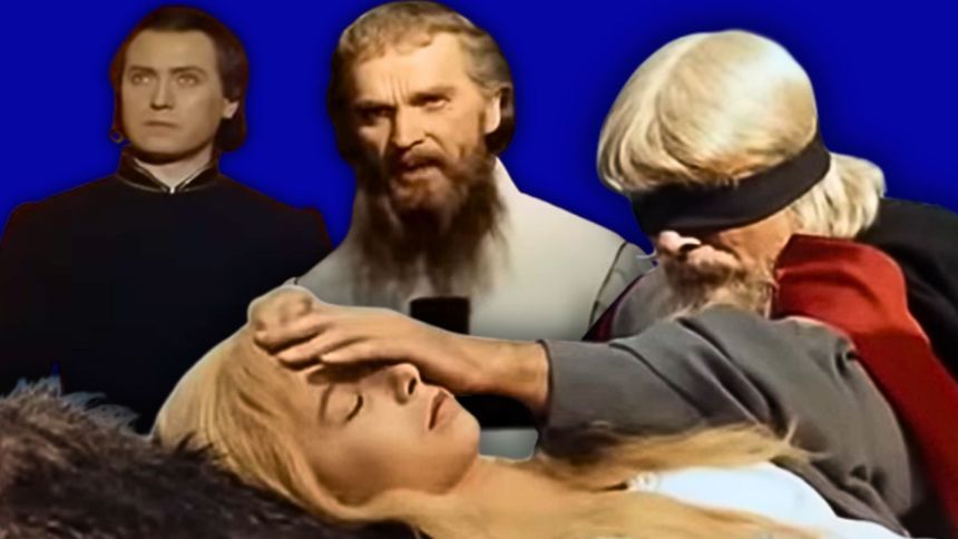 Trzech mężczyzn i jedna kobieta w kostiumach historycznych