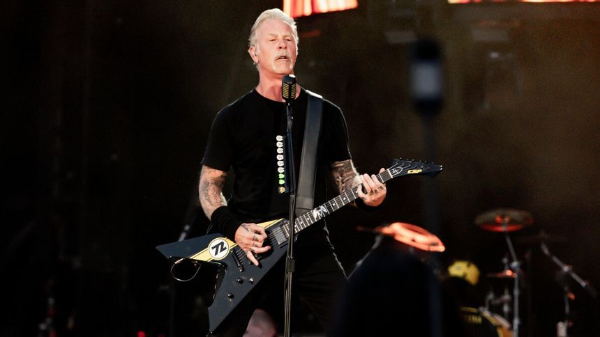 James Hetfield z zespołu Metallica