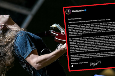 Kiko Loureiro z dłuższą nieobecnością w Megadeth