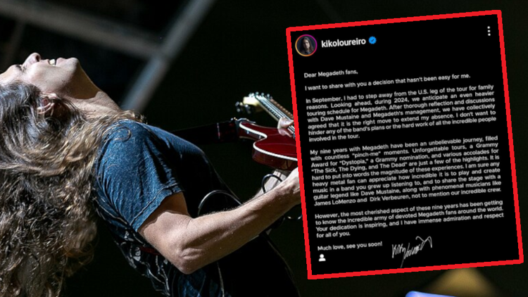 Kiko Loureiro z dłuższą nieobecnością w Megadeth