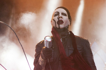 Marilyn Manson podczas koncertu